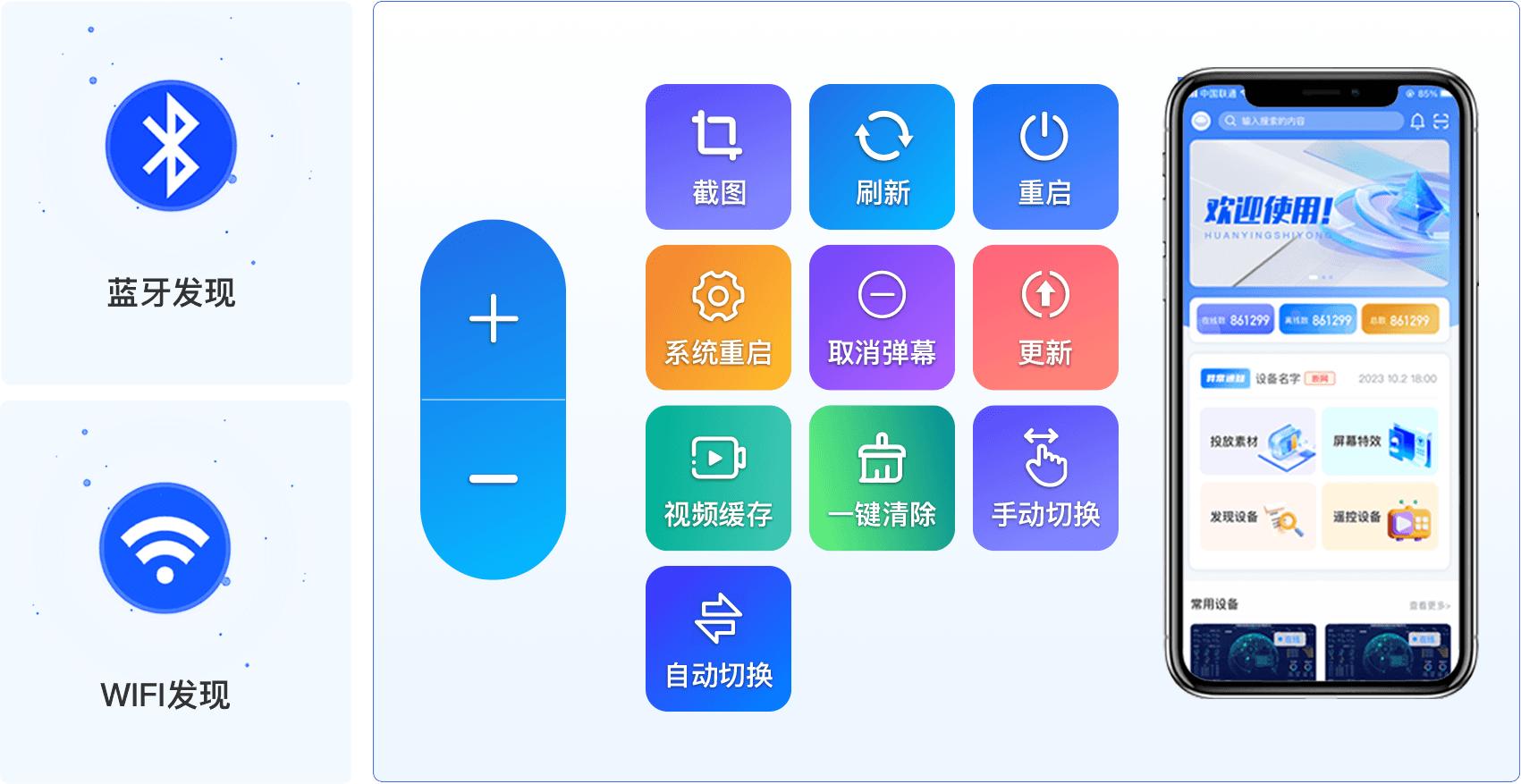 设备集中管理后台